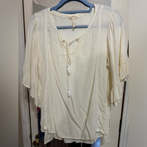 Women’s Matilda Jane Cream Blouse size small - Picture 2 of 5